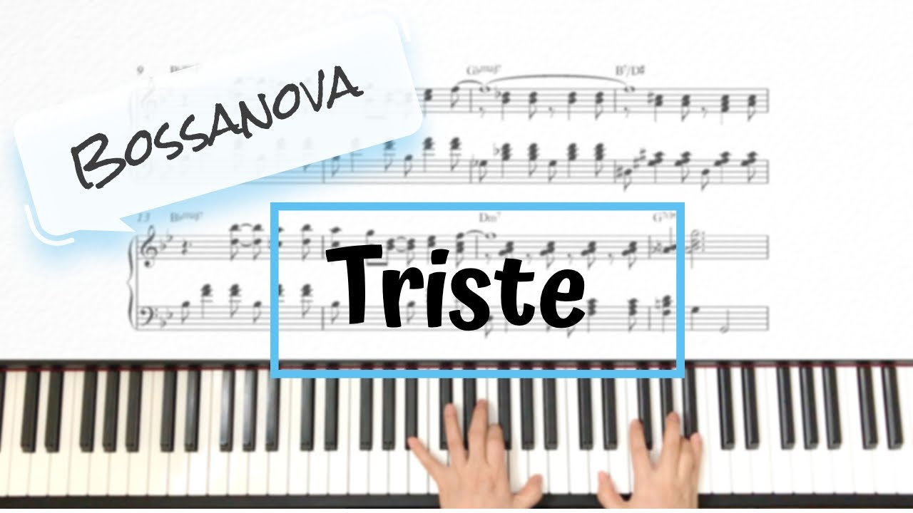 Triste( A.C Jobim) - Bossa nova Jazz Piano /Jazz standard arrangement /Latin Jazz / 보사노바 솔로 피아노