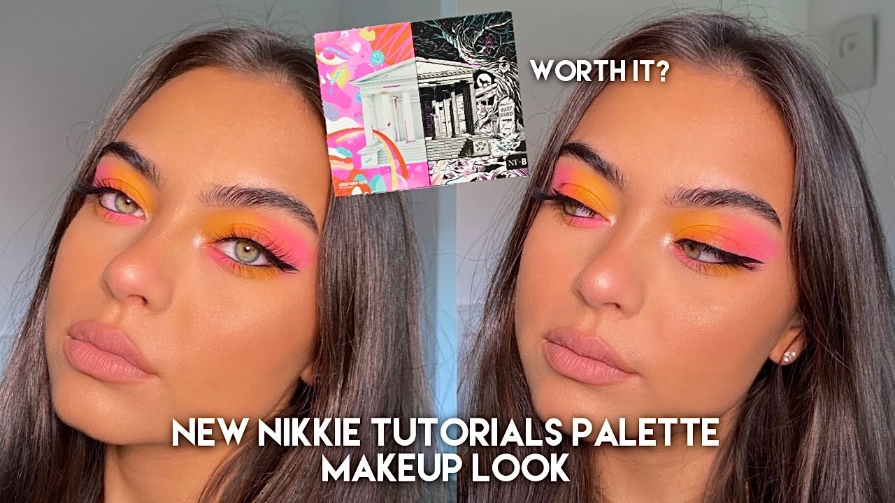 NikkieTutorials x BEAUTY BAY palette - Soft Colorful Makeup Look