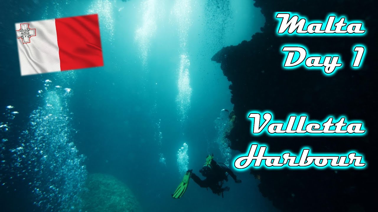 Malta Day 1 - Diving Around Valletta | UKDiver