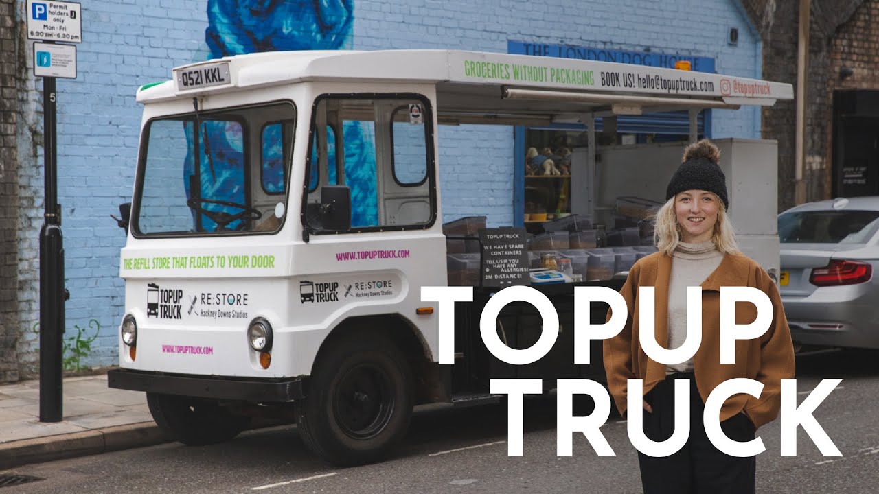 Topup Truck: The refill shop on a milk float