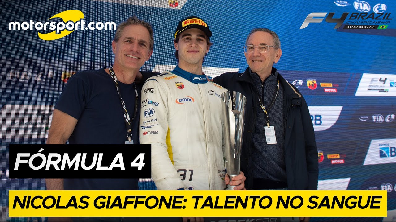 GIAFFONE fala sobre adaptação ao carro da F4, sonha com INDY e rejeita “MÁFIA DA EUROPA”