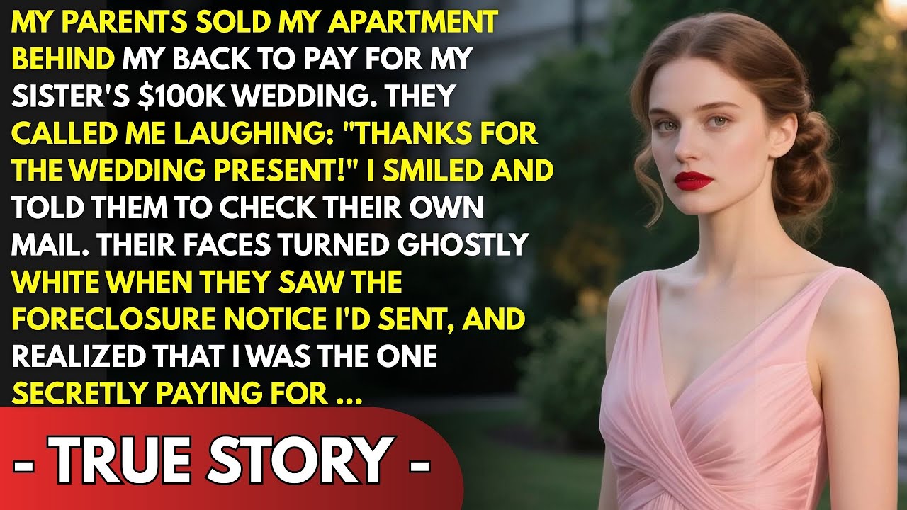 My Parents Sold My Apartment to Fund My Sister's $100K Wedding—Until I Showed Up With The Real Deed