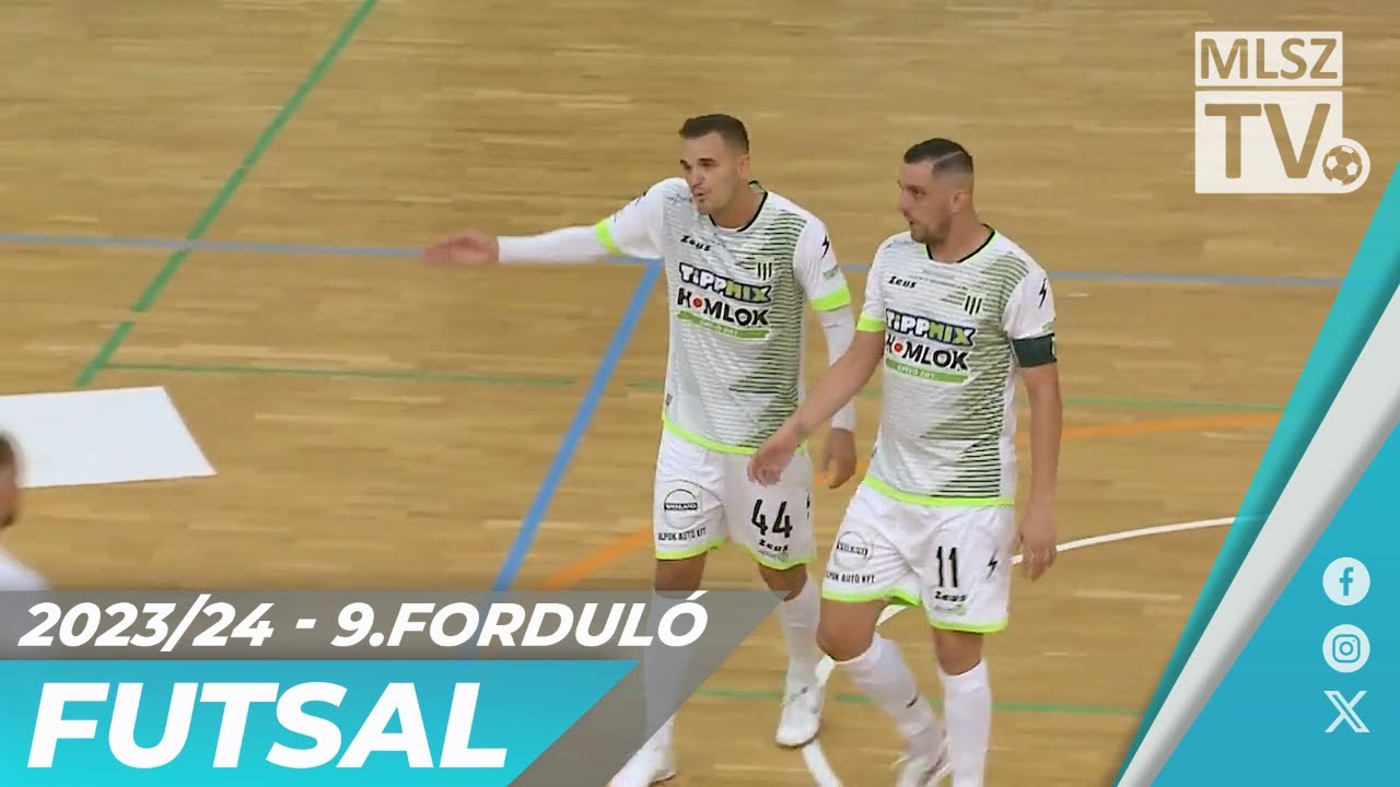 Haladás VSE – Nyírbátori SC | 3-1 | Férfi Futsal NB I | 9. forduló | MLSZTV