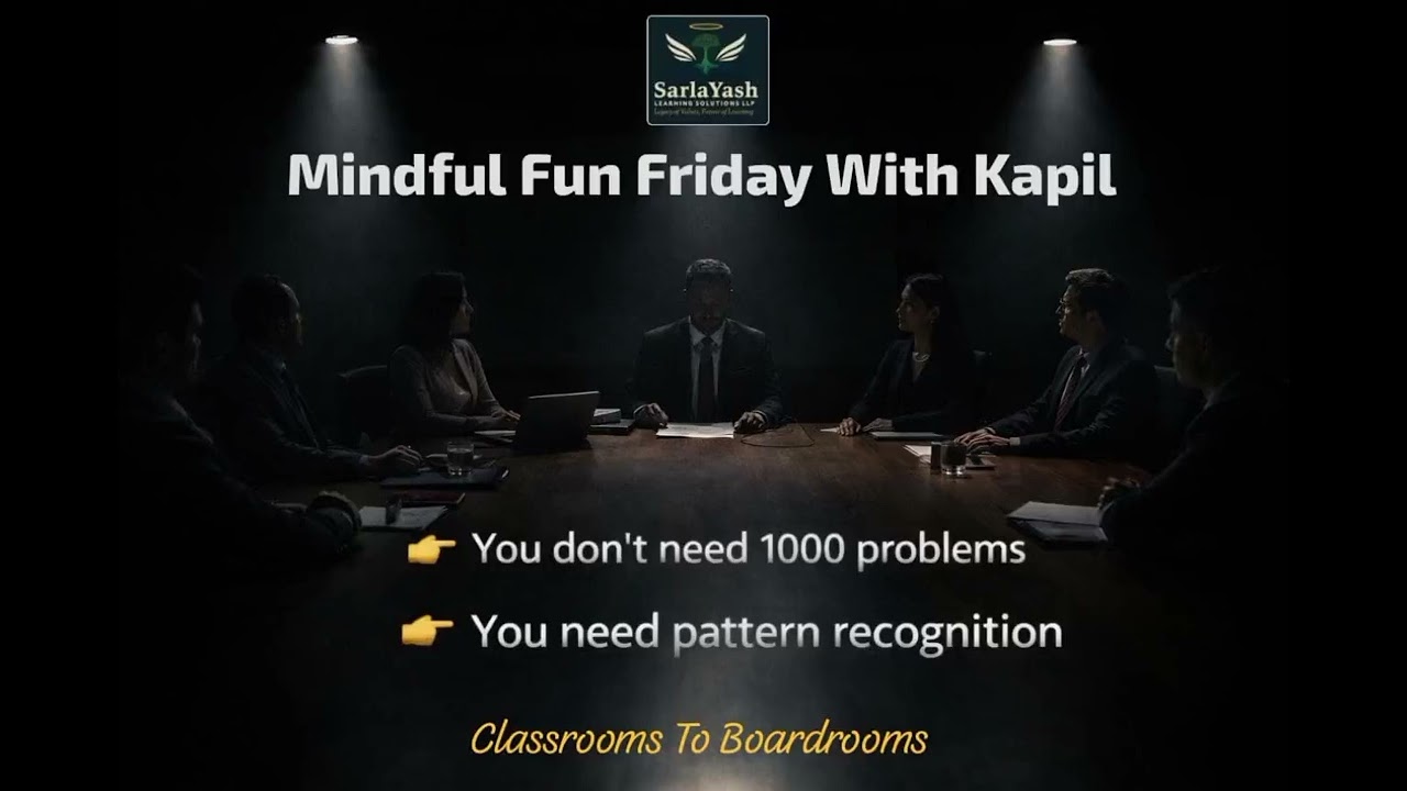 Mindful Fun Friday With Kapil at SarlaYash 