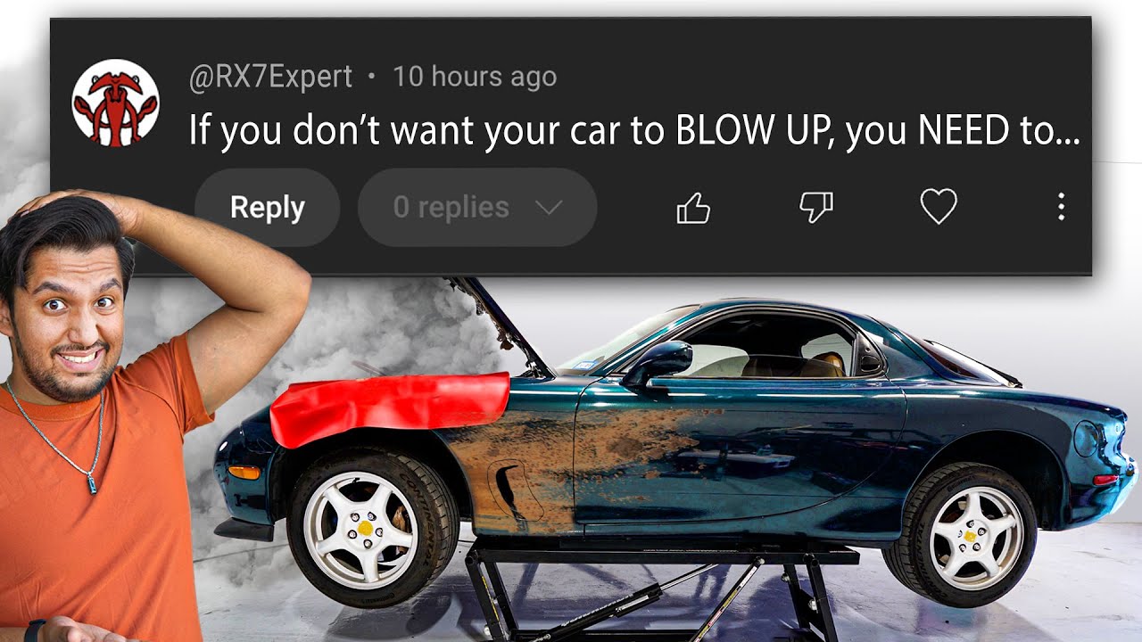 A YouTube Comment Saved My Disaster RX7