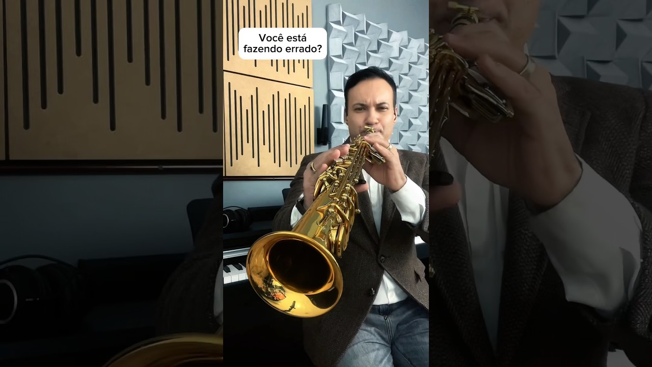 Voc&ecirc; est&aacute; tocando certo? #sax #saxsoprano #markvi