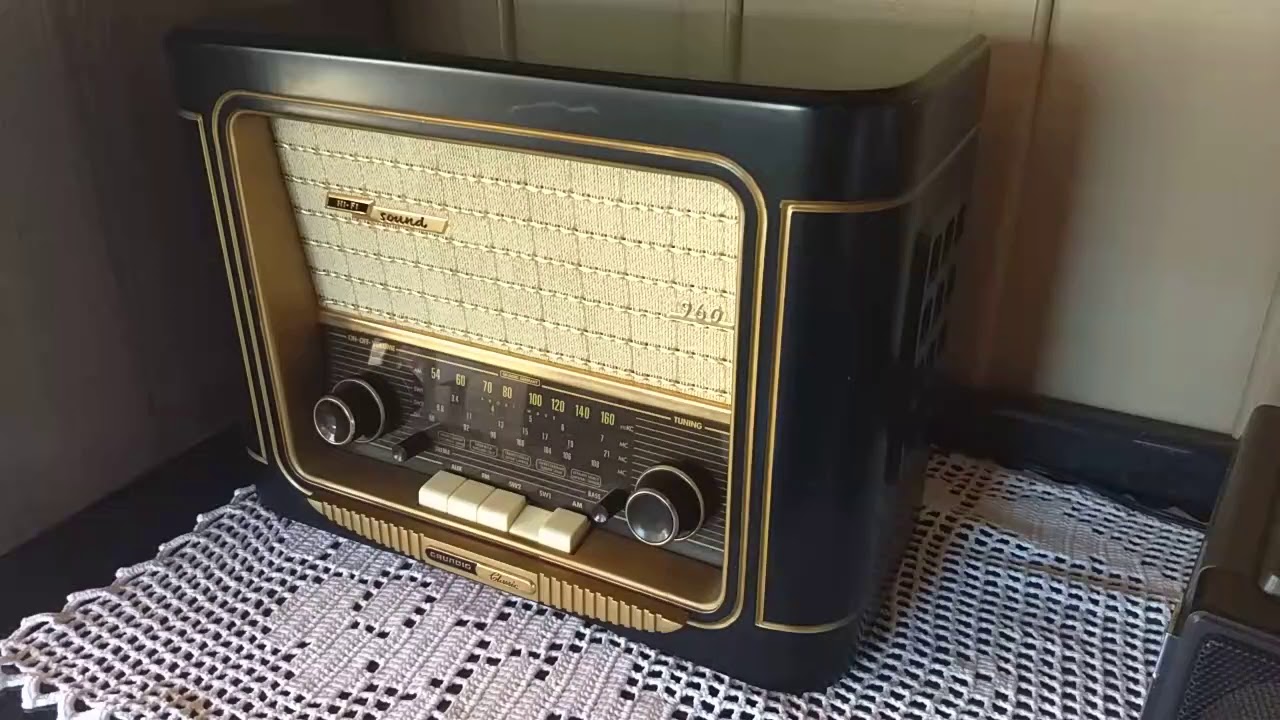 Grundig 960 Classic Madeira som da Roça - Rádio Marumby Ondas Curtas 49m 6080khz