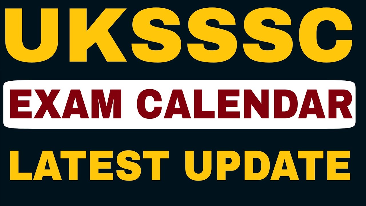 UKSSSC EXAM CALENDAR 2026 | UKSSSC EXAM CALENDAR LATEST UPDATE TODAY | HINDI GK TRICKS | JAVED ALI