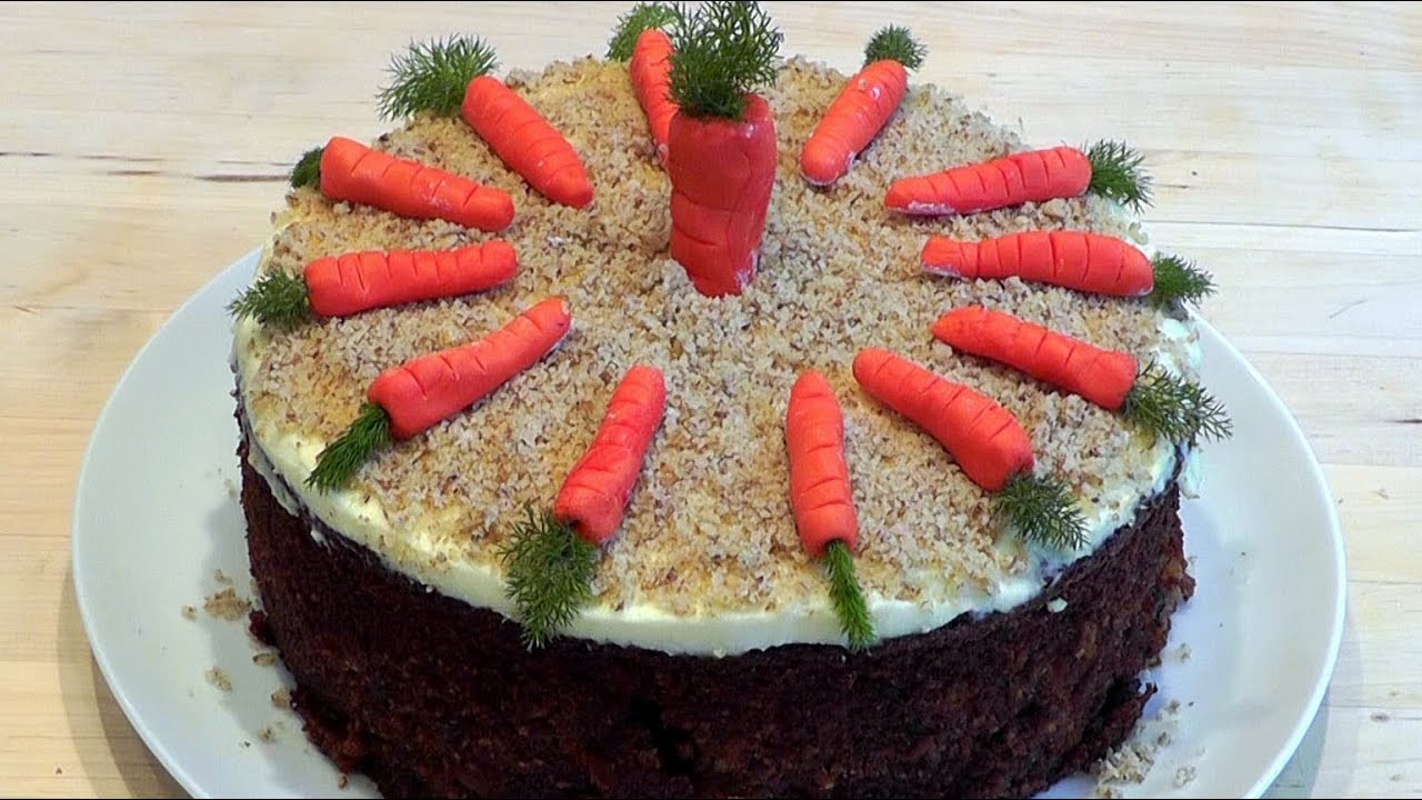 How to Make CARROT CAKE recipe food with Bloopers!