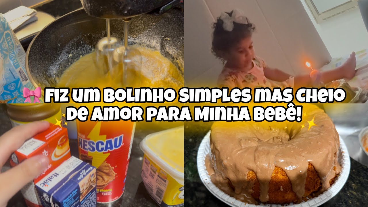 🎂🔥DE ÚLTIMA HORA MAS CHEIO DE AMOR Fiz Um Bolinho Para os 2 Aninhos da Minha Pequena 💖✨