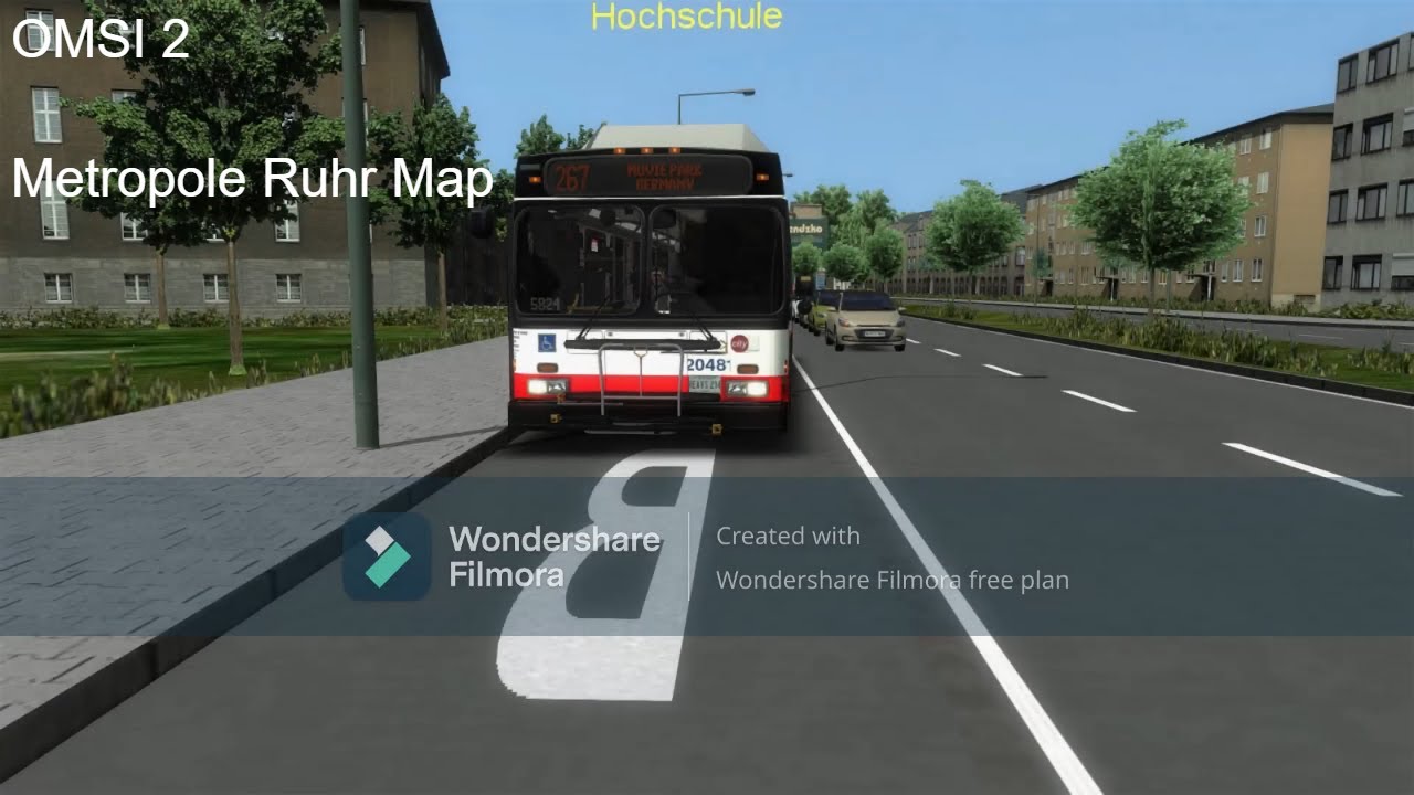 OMSI 2 Metropole Ruhr Add-on Map Run