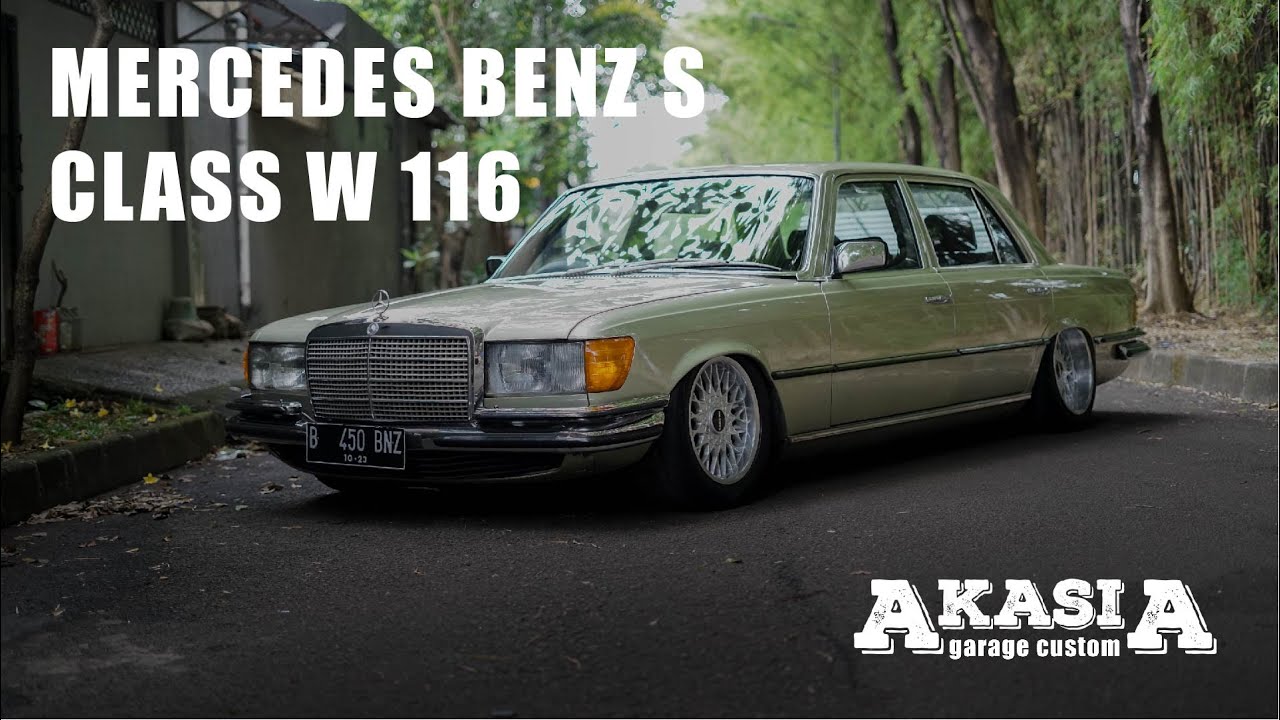 Mercedes Bensz S Class W116 #akasiamotor #airgen #mercedesbenz #akasiagarage