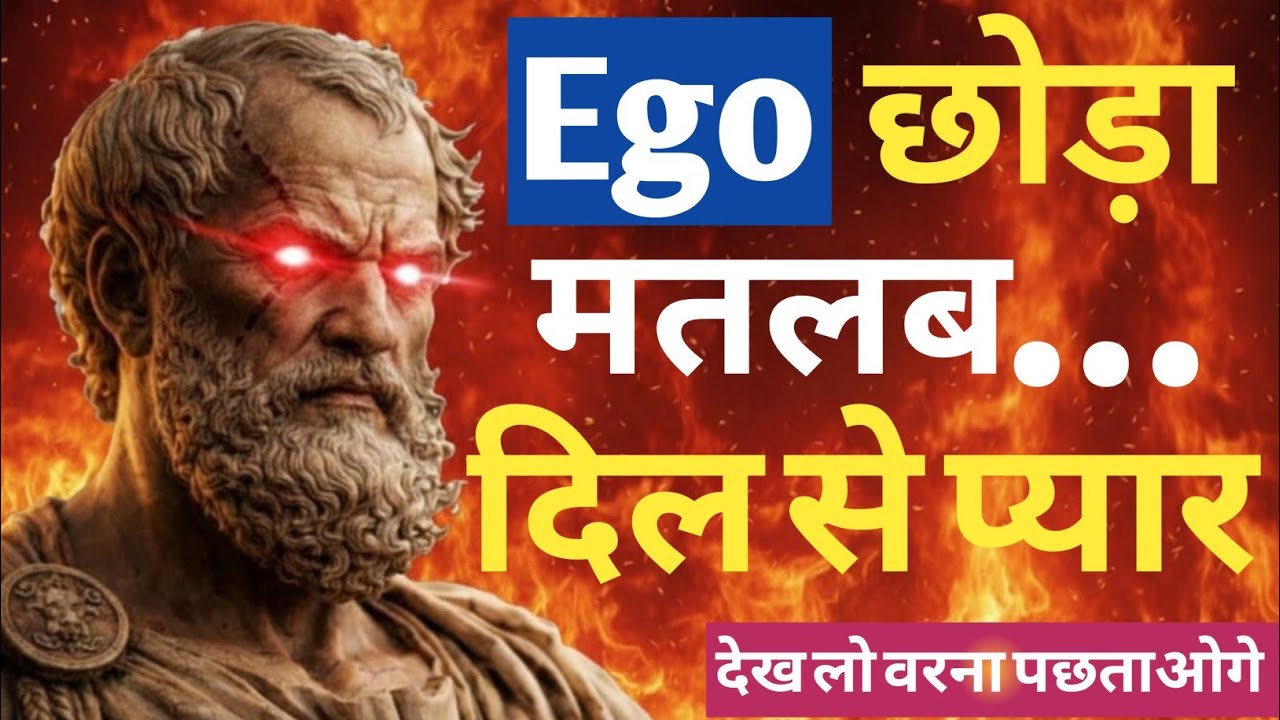 Ego छोड़ना मतलब दिल से प्यार करना | सच्चा प्यार और अहंकार की सच्चाई 🔥