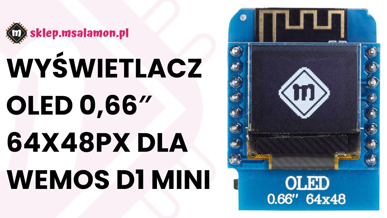 Wyświetlacz OLED 0,66