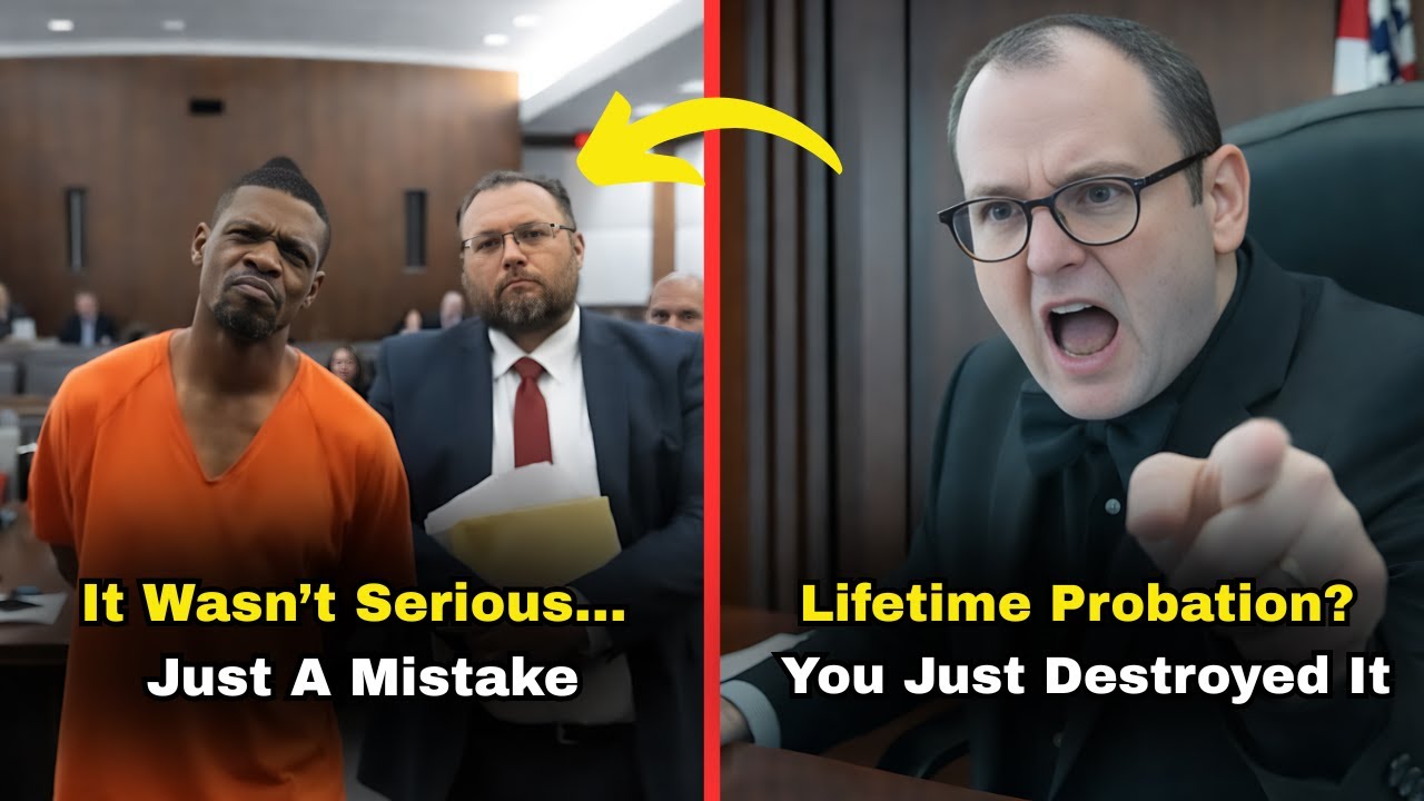 Armed Robbery While on Lifetime Probation — Judge Fleischer Slams the Door Shut