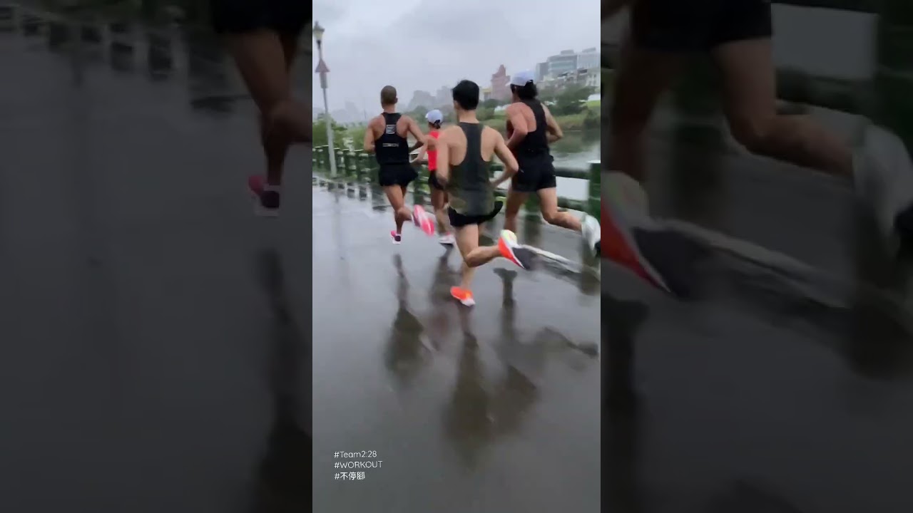 本週日上尾半馬配速模擬 #馬拉松寶貝 曹純玉 #最速古人 陳囿任 #光頭神童 李瀚喧 #最速主廚 陳維慶 #最速鍋長 陳立羣