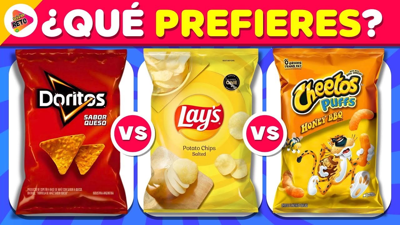 ¿Qué Prefieres?🍗🍔🤤 | Edición comida 😋| Trivia-Reto✅