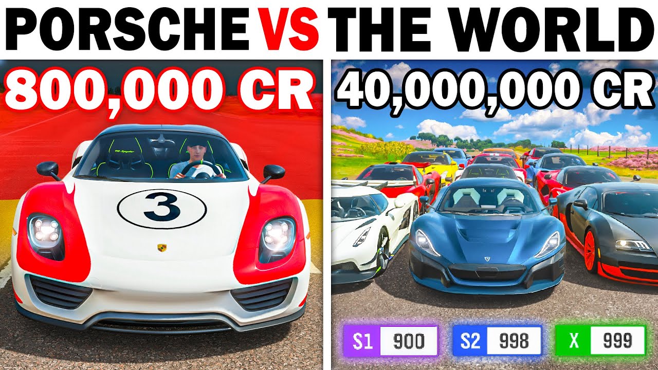 Forza Horizon 4 | Porsche 918 Spyder VS The World | The Quickest Hybrid Hypercar of The 2010s?