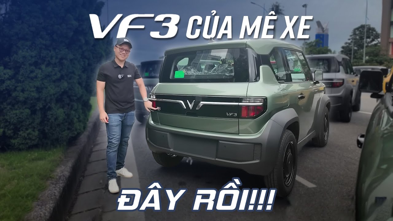 Vinfast VF3 của Mê Xe đây rồi anh em ơi :D
