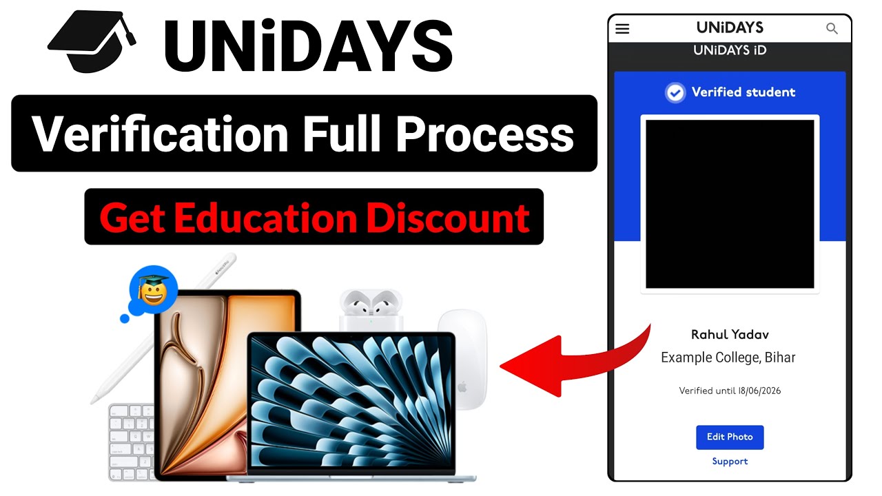 UNiDAYS Student Verification Step By Step 2025 | How to Verify UNiDAYS Account in India