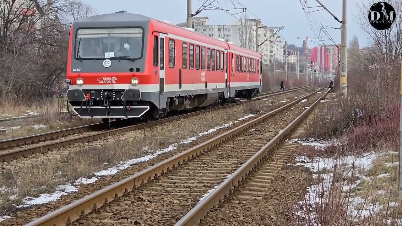 🚄🚃Train Spotting Romania -  February 2026🚃🚃❄️