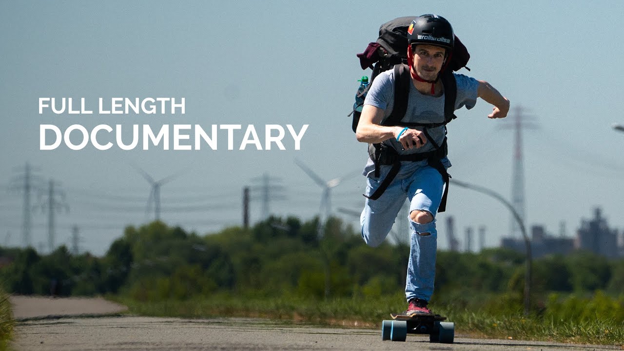 Electric Longboard Trip - 800km (FULL LENGTH)