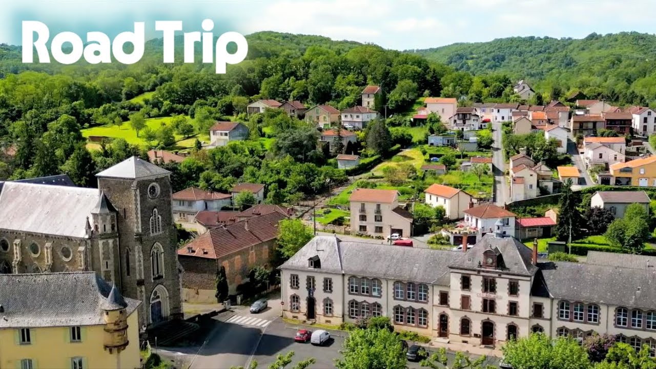 🛣️ Route de DECAZEVILLE ➡️ CONQUES 🗺️🚗