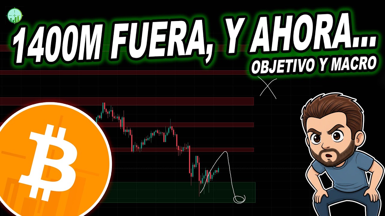 📈&iexcl;-1400M$! Bitcoin arrasa y empieza a mostrar el siguiente movimiento, que no te pille por sorpresa