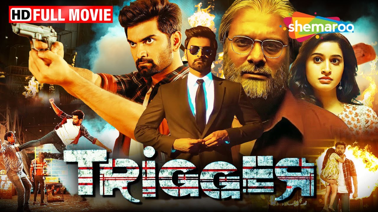 Blockbuster South Action Movie Hindi Dubbed - TRIGGER - Atharvaa, Tanya Ravichandran