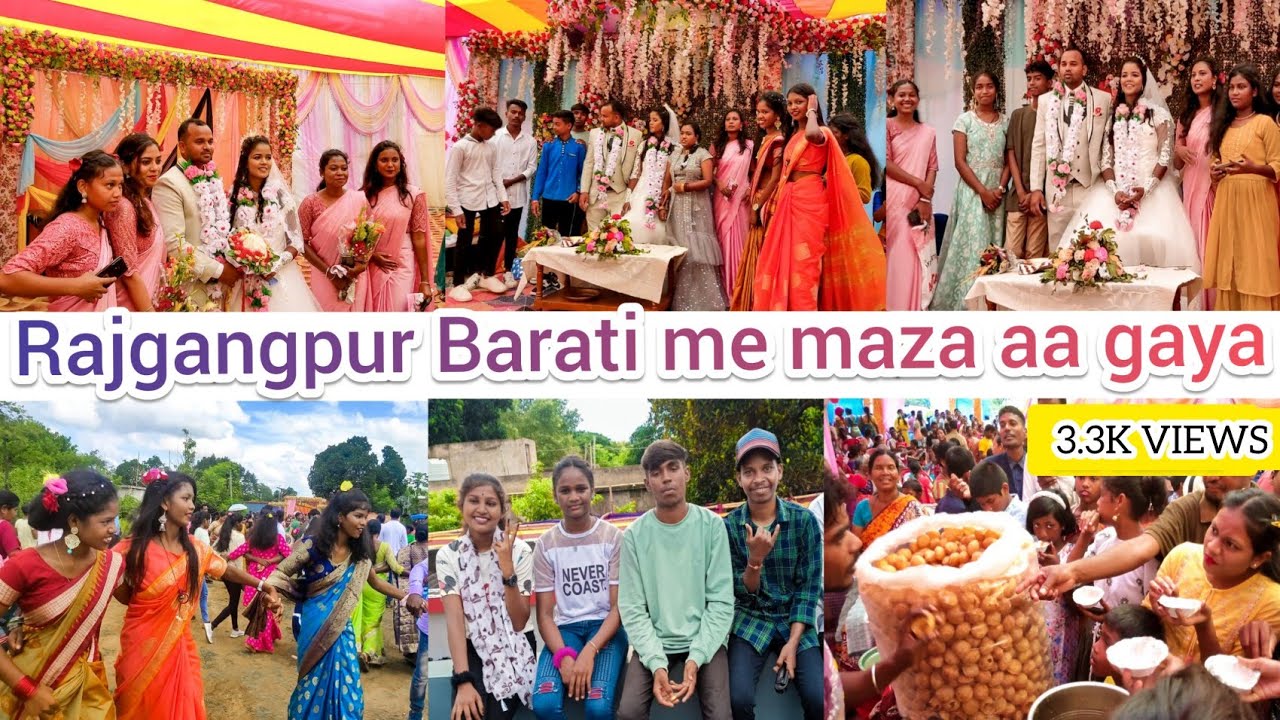 Rajgangpur barati me full masti || Nagpuri vlog || Sadri vlog video || Suraj Kujur Vlogs