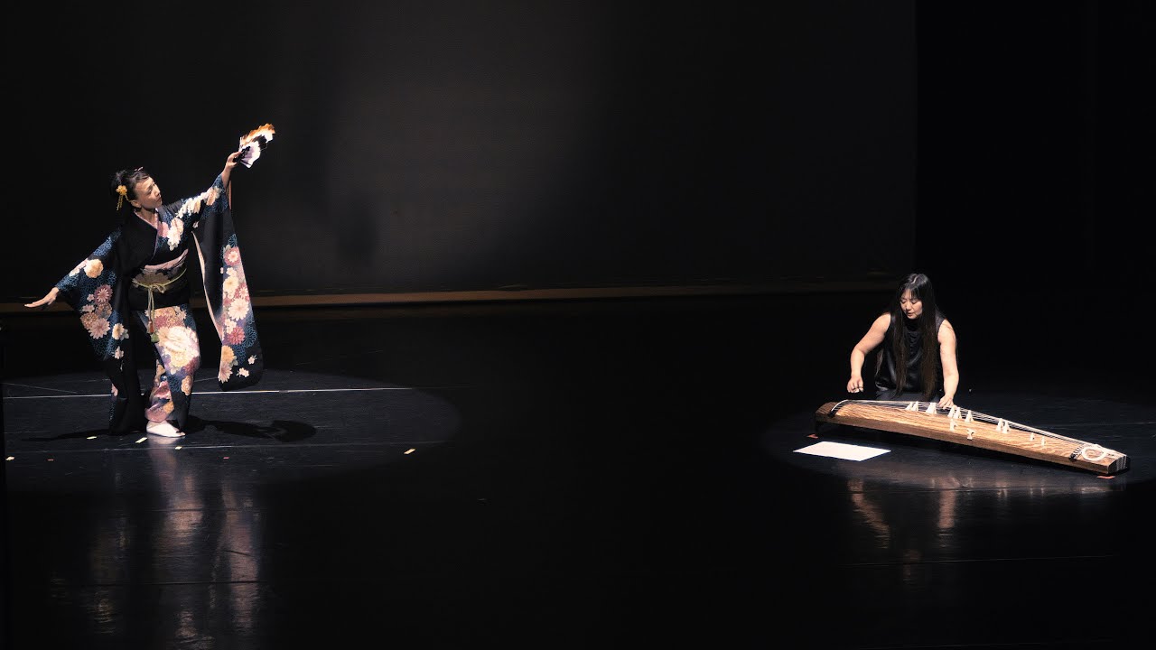 Tsuru no Koe (traditional) -  koto, voice & Japanese dance