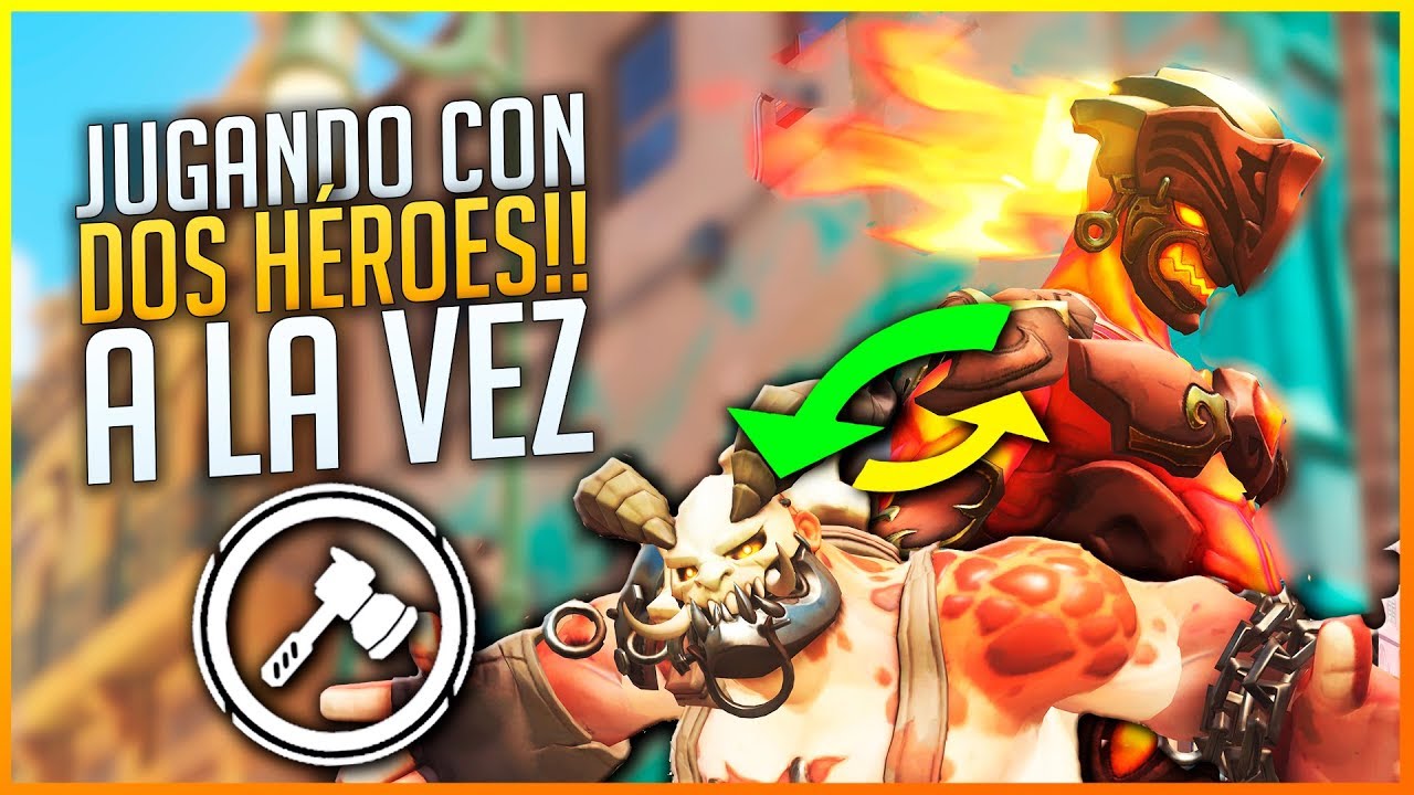OVERWATCH: ¡MODO LOCO! CAMBIANDO DE HÉROE CUANDO QUIERES!  | Makina