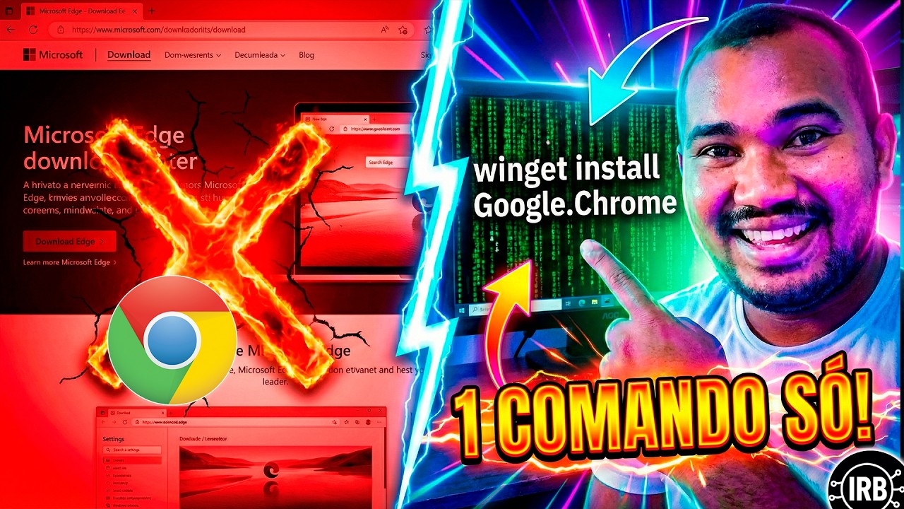 ATENÇÃO CONHEÇA O  Jeito 'Hacker' de Instalar o Chrome no Windows.