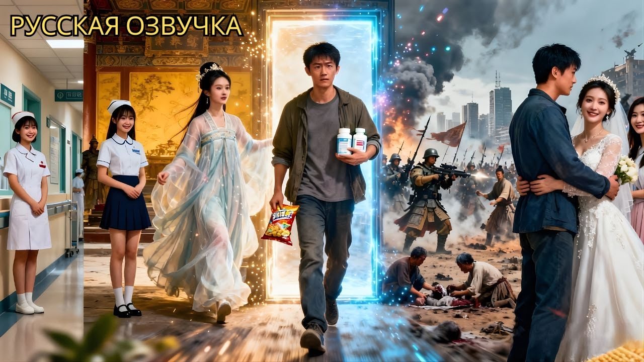 Он случайно активирует систему двух миров и спасает принцессу Великой Чжоу. #Драма #любовь