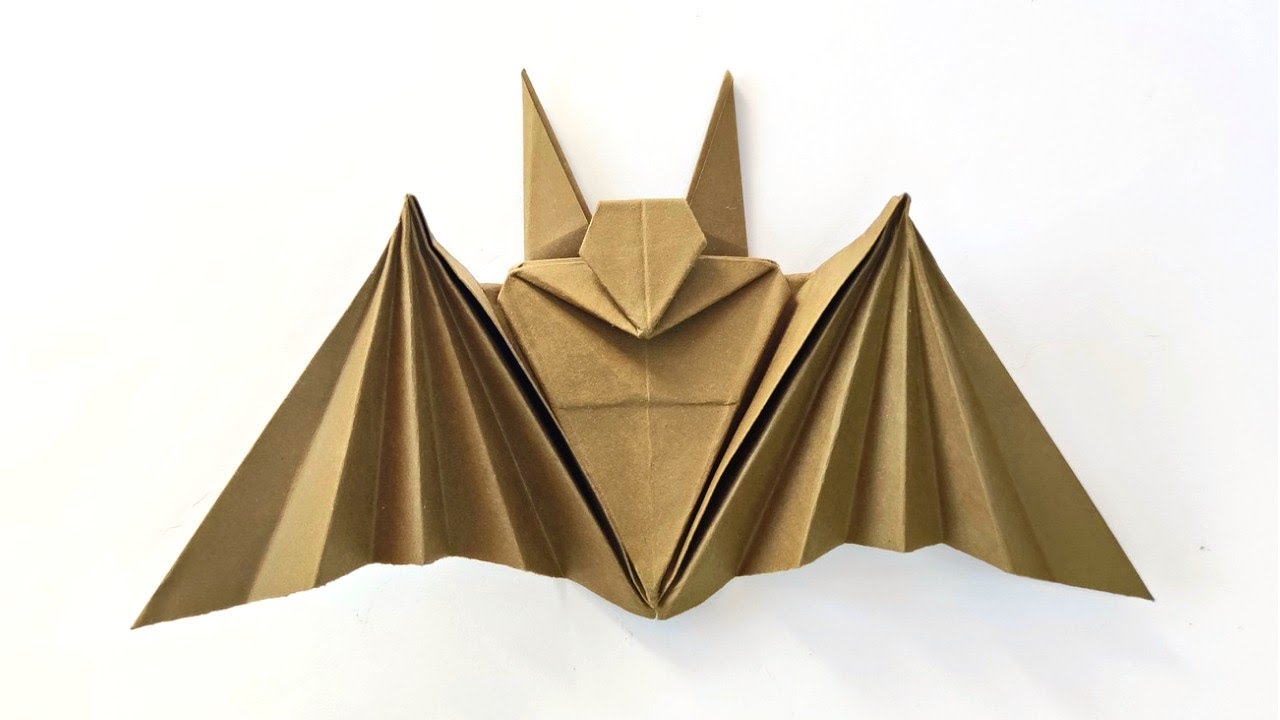Paper BAT tutorial | How to make origami bat