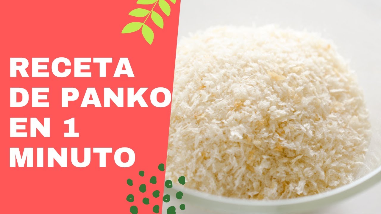 Receta de Panko japon&eacute;s | Pan Rallado Japon&eacute;s | パン粉のレシピ | Panko Cocina japonesa | f&aacute;cil | Aut&eacute;ntica