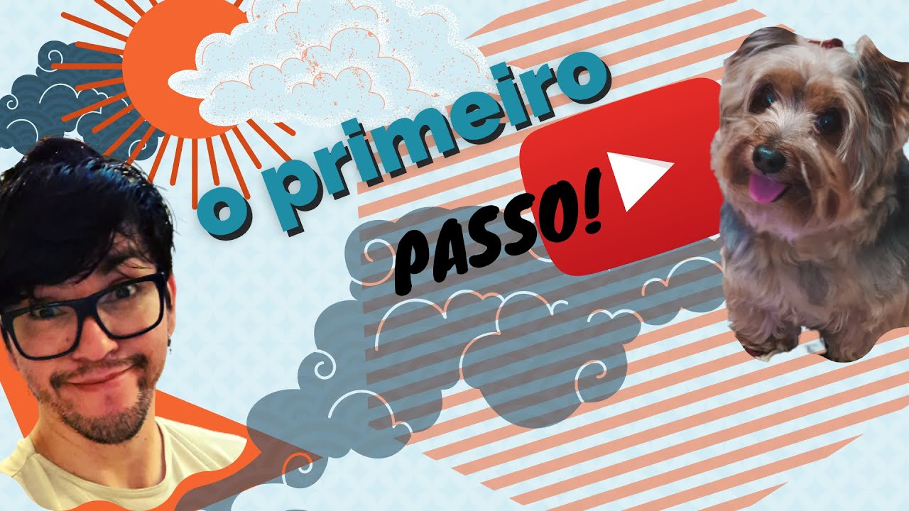 Pensei que era fácil de fazer vídeos... Não é! Mas esse é o primeiro vídeo!
