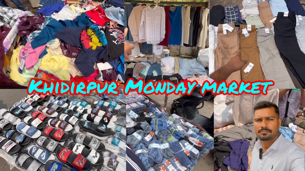 See what's available at Kolkata Fancy Market || Khidirpur Monday Market