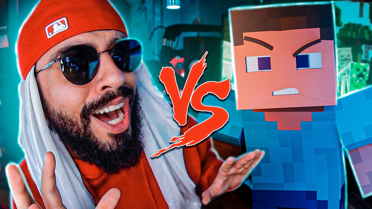 Steve do Minecraft Vs. Mussoumano - Batalha com Games