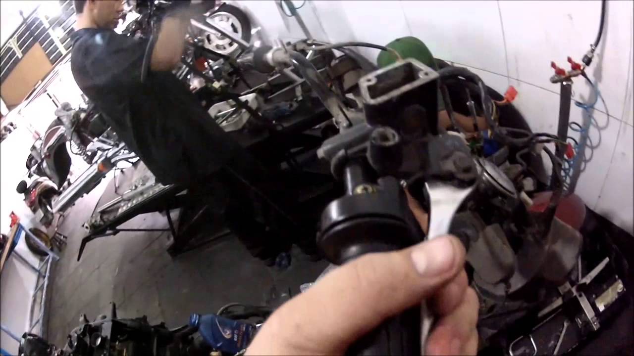 Mecânico Legal -  Revisão geral SUZUKI BURGMAN/125 Cliente Marcos