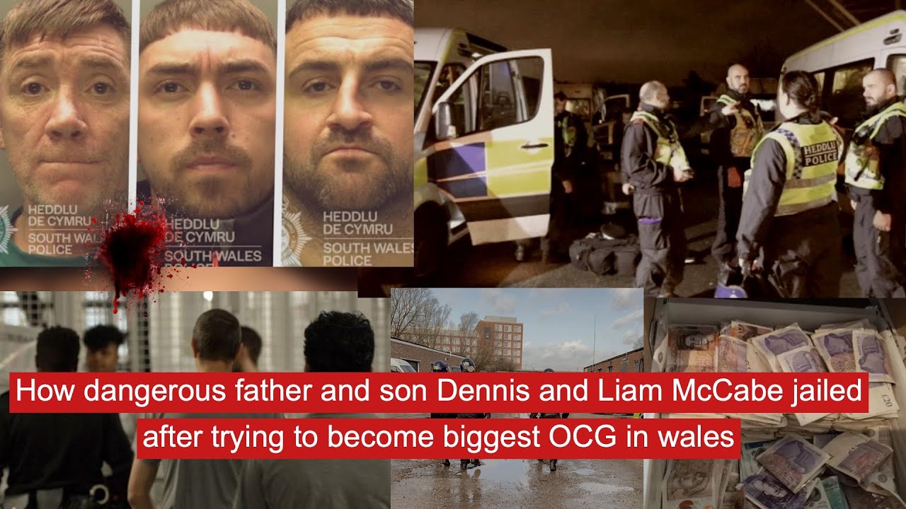 How dangerous father and son Dennis, Liam McCabe jailed after trying to become biggest OCG in Wales