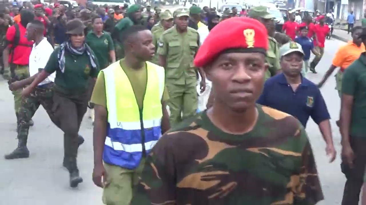 Vyombo vya Ulinzi na Usalama Mkoani Mwanza wafanya matembezi ya pamoja ili kulinda Amani ya Nchi