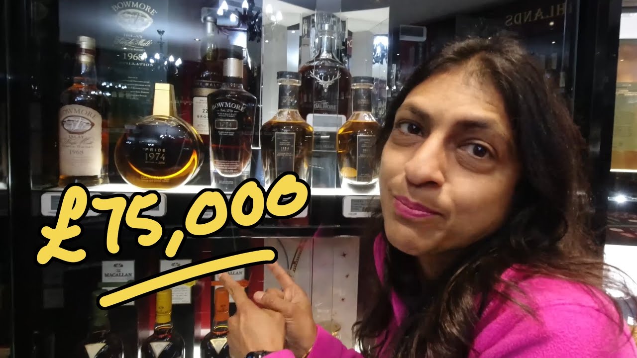 Deepa Finds a £75,000 Bottle at Hard to Find Whisky - Whisky Vlog