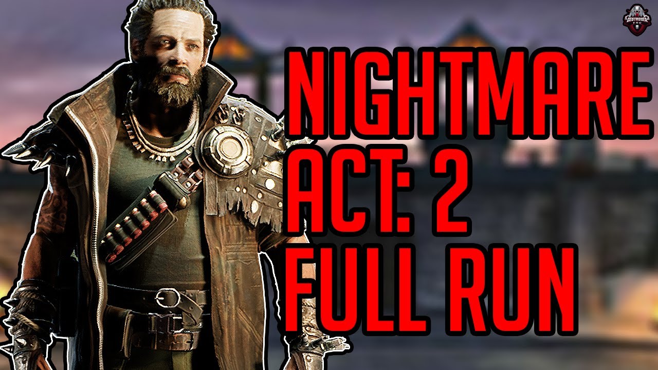 NIGHTMARE ACT: 2 - FULL RUN - Back 4 Blood (This is the HARDEST Act on NIGHTMARE)