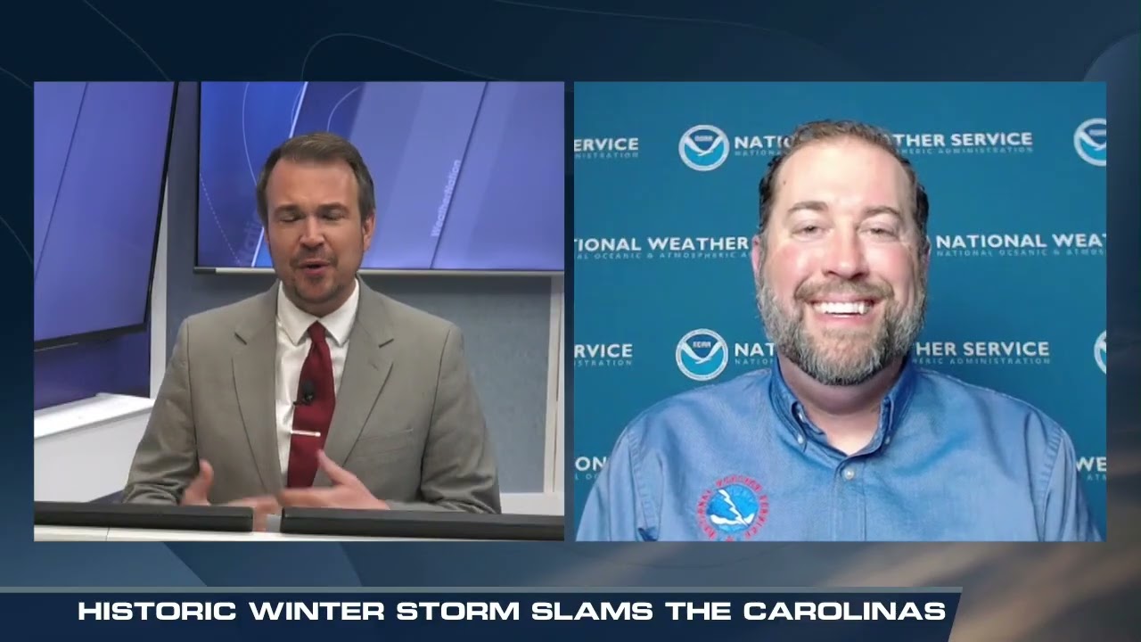 Historic Winter Storm SLAMS Eastern Carolina
