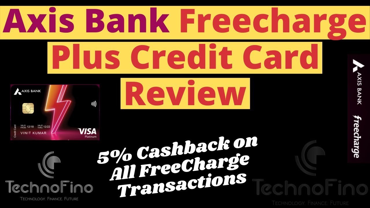 Axis Bank Freecharge Plus Credit Card Review | Full Detail | 5% Cashback on Freecharge 🔥🔥🔥