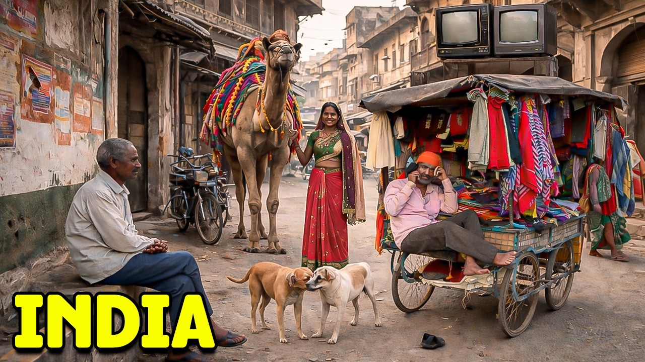 THIS IS LIFE INSIDE INDIA 🇮🇳 The Media Won't Show | Real Street Life Tour (4K)