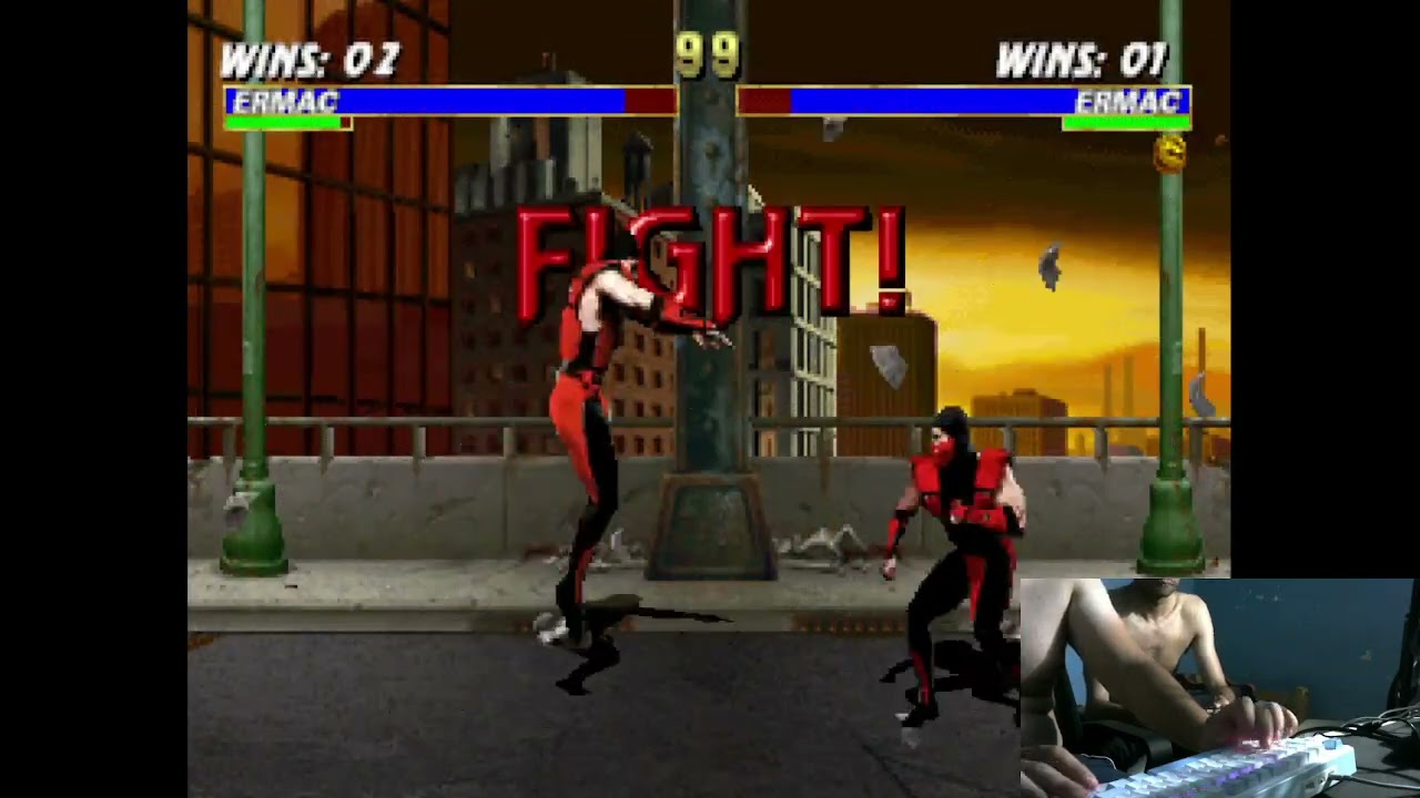 ntdubz P1 vs Koti1992 P2 | FT10 | Mortal Kombat Trilogy Playstation 1