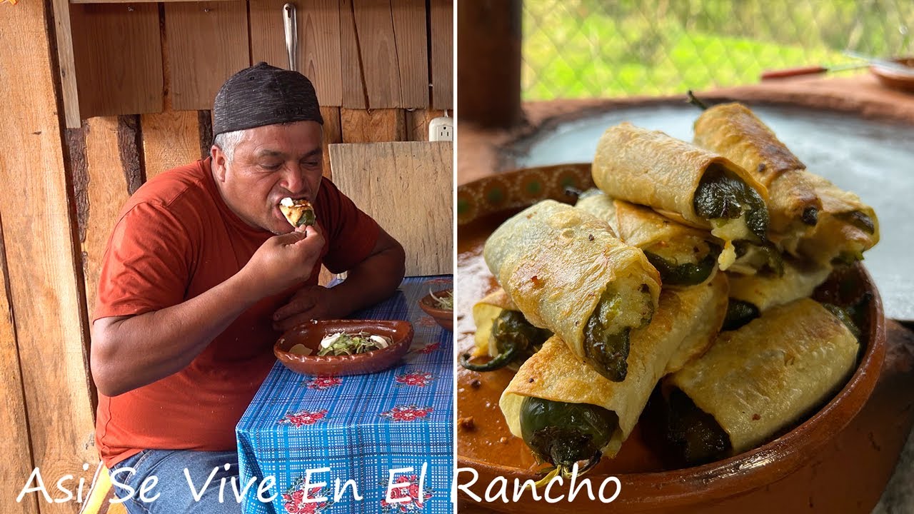 Chiles Enconijados Así Se Vive En El Rancho