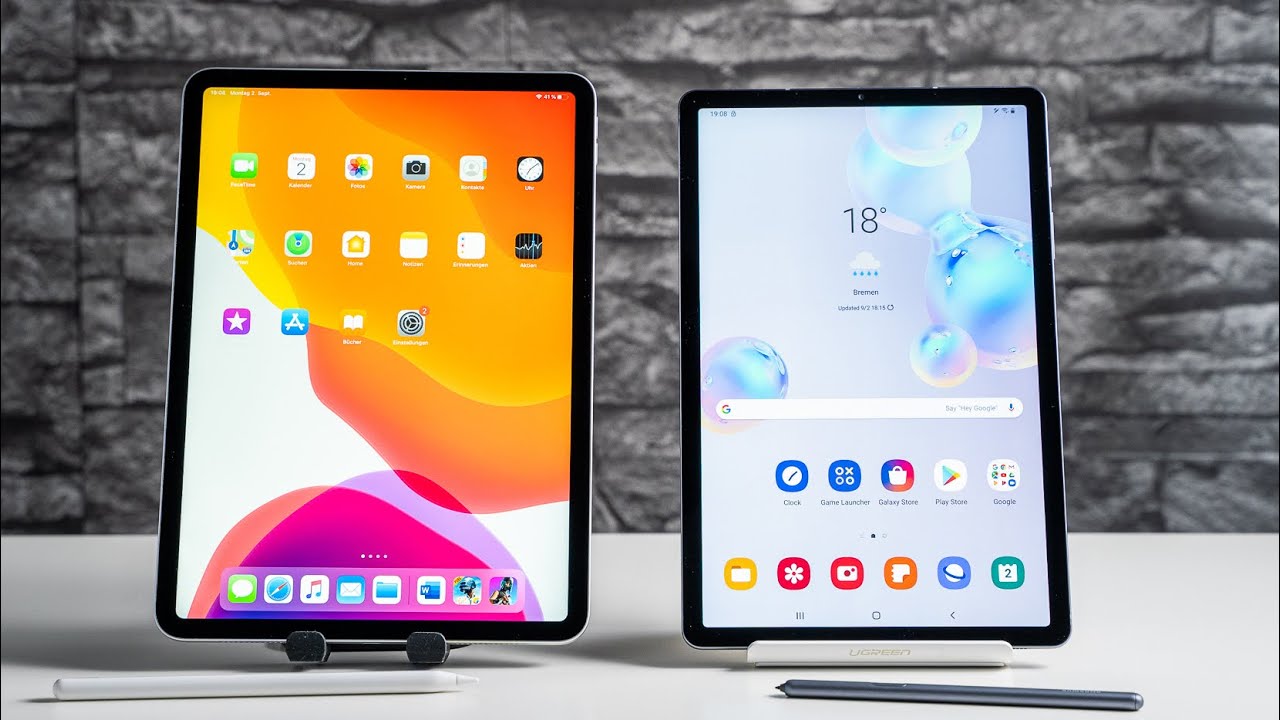 Samsung Galaxy Tab S6 vs. Apple iPad Pro Comparison